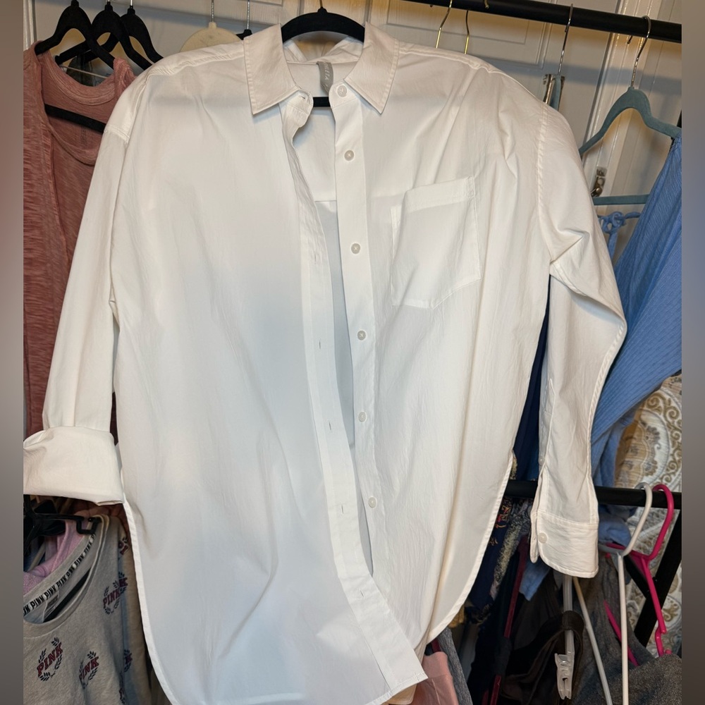 Athleta Button Up